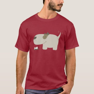 Hunde- und Knochen-Shirt T-Shirt