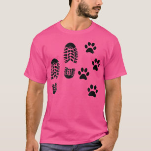 Hunde und Mann wandern Hundeschlittenfahrer Leute, T-Shirt
