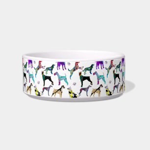 Hunde und Paws Napf