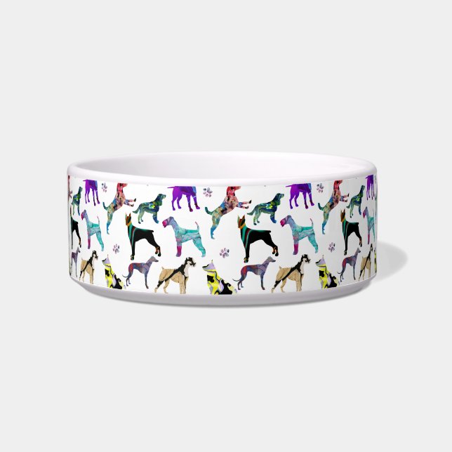 Hunde und Paws Napf (Vorderseite)