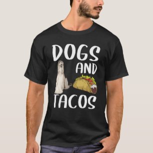 Hunde und Tacos-Hunde mexikanische Küche T-Shirt