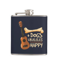 Hunde und Ukulele machen mich glücklich