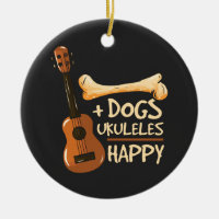 Hunde und Ukulele machen mich glücklich