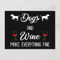 Hunde und Wein machen alles gut