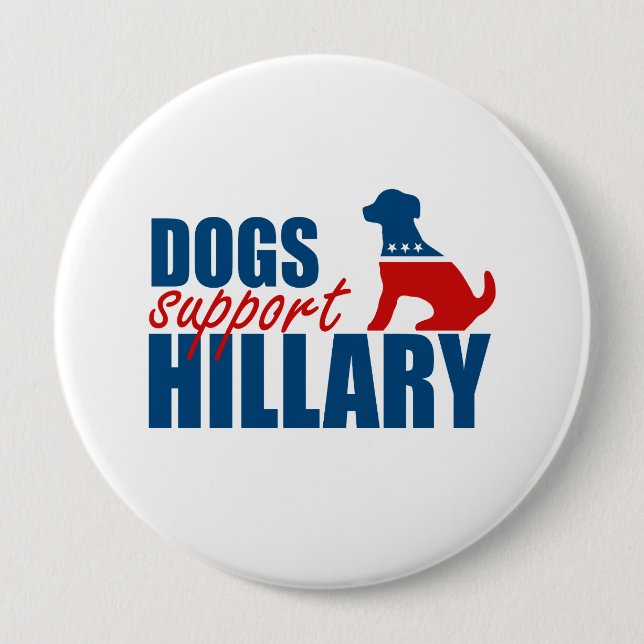 HUNDE UNTERSTÜTZUNG HILLARY.png Button (Vorderseite)