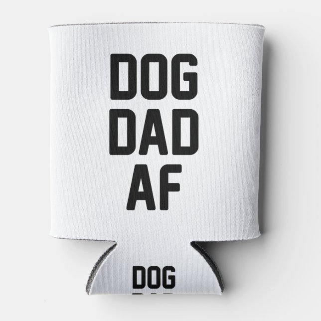 Hunde Vater AF Dosenkühler (Vorderseite)