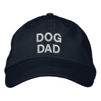 Hunde Vater Blau & Weiß Sondertext einfach modern