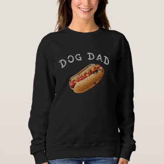 Hunde Vater Funny Dog liebt Hot Tasting Design Sweatshirt