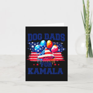Hunde Vater für Kamala sie essen die Hunde Trump D Karte