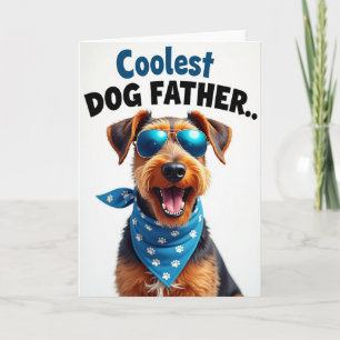 Hunde Vater Intensiv Azur Karte