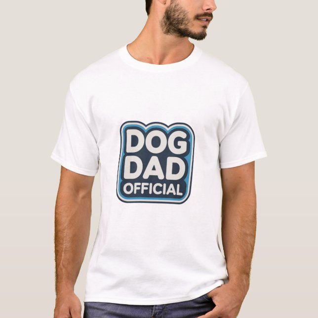 Hunde Vater Offizielles Shirt (Vorderseite)