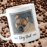 Hunde Vater Personalisiertes Foto Haustiere Kaffeetasse<br><div class="desc">Überraschen Sie den Hund Vater, ob er Geburtstag hat, Vatertag, oder aus dem Hundehaus zu kommen, mit dieser super niedlichen Welt besten Hund Papa Kaffee Tasse . Bester Hund Vater je - Liebe, Personalisiere Namen . Personalisieren Sie mit den Lieblings-Haustier-Fotos des Hundes-Vaters und nennen Sie ihn . Großartiges Geschenk vom...</div>