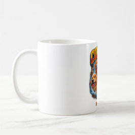 Hunde-Vater-Porträt Personalisierte Zahl Individue Kaffeetasse