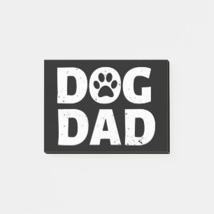 Hunde-Vater Post-it Klebezettel
