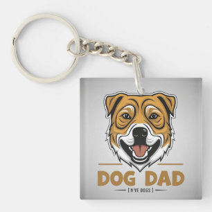 Hunde Vater Schlüsselanhänger