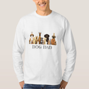 Hunde-Vater-Shirt Hunde-Freund Haustier-Tier-T-Shi T-Shirt