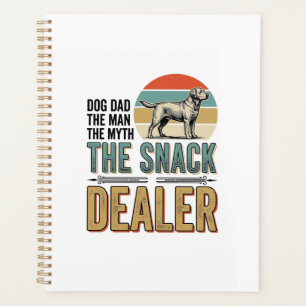 Hunde-Vater Snack-Händler Vintage Hunde Liebhaber  Planer