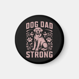 Hunde Vater Strong Dog Vater Magnet