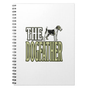 Hunde-Vater-Terrier-Vintage-Stich-Shirt-Design_ Notizblock