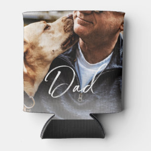 Hunde Vater Vatertag Foto Dosenkühler