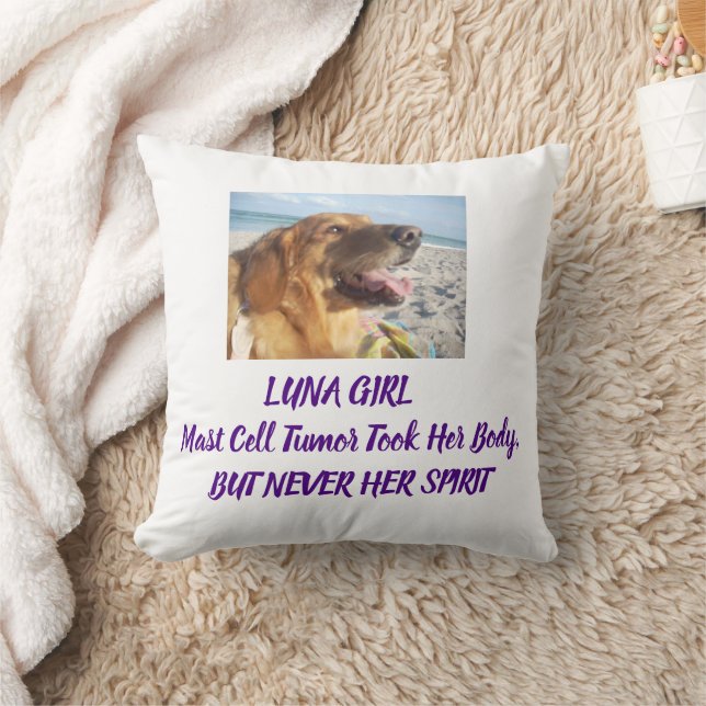 Hunde verlieren Tribut - Nie ihr Geist Kissen (Decke)