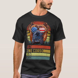 Hunde Vintage Beste Cane Corso Mama je Muttertag P T-Shirt