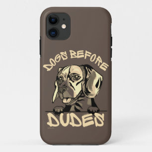 HUNDE VOR TYPEN niedliche lustige Hunde Beagle Ges Case-Mate iPhone Hülle