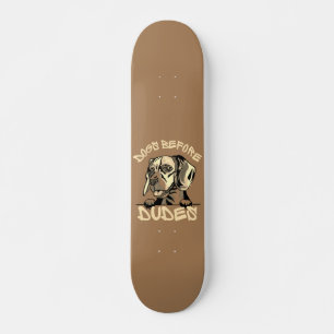 HUNDE VOR TYPEN niedliche lustige Hunde Beagle Ges Skateboard