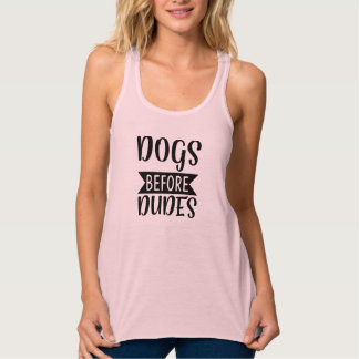 Hunde vor Typen Tank Top