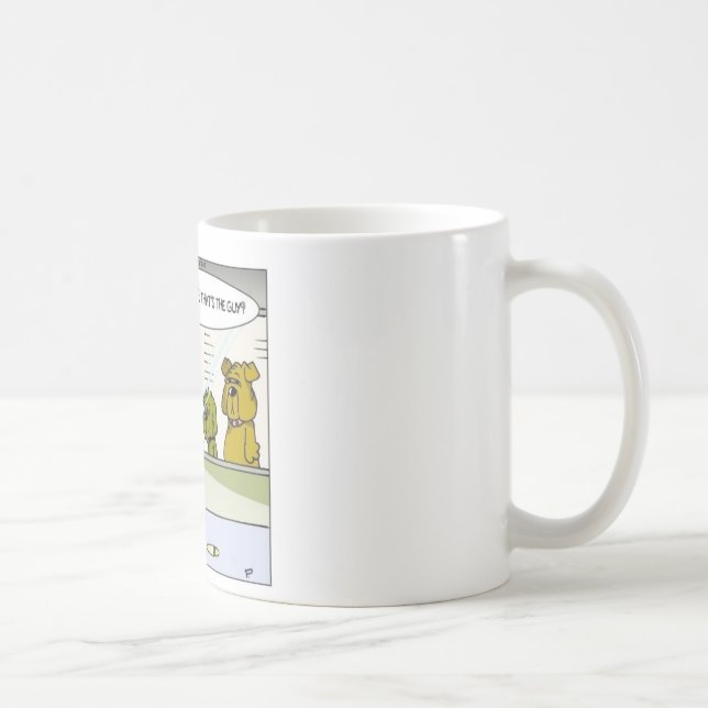 Hunde-VS-Hydrantenpolizei - Fantastische Geschenke Tasse (Rechts)