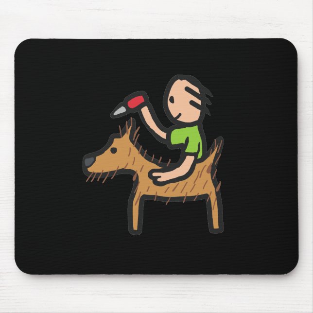 Hunde wachsen mousepad (Vorne)