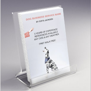 Hunde Walker Business Pets Services Flyer