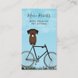 Hunde wandern, Haustiere sitzen, Katzen pflegen, B Visitenkarte