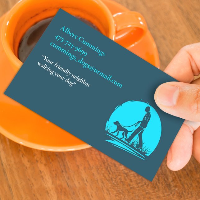 Hunde Wanderung Haustiere Sitzplatz Visitenkarte (Von Creator hochgeladen)