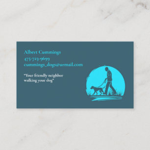 Hunde Wanderung Haustiere Sitzplatz Visitenkarte