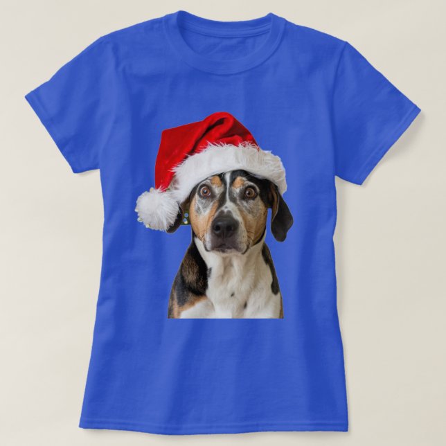 Hunde Weihnachten Weihnachten Weihnachten Tragen W T-Shirt (Design vorne)