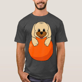 Hunde Welpen umgeben einen Ballon T-Shirt