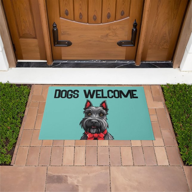 Hunde willkommen fußmatte (Außenbereich)