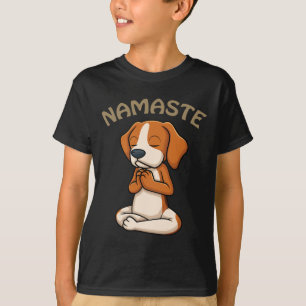 Hunde-Yoga-Shirt Lustiges Hunde-Liebhaber Yoga-Ges T-Shirt