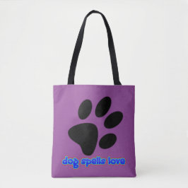 Hunde Zauber Liebe mit/Paw Print
