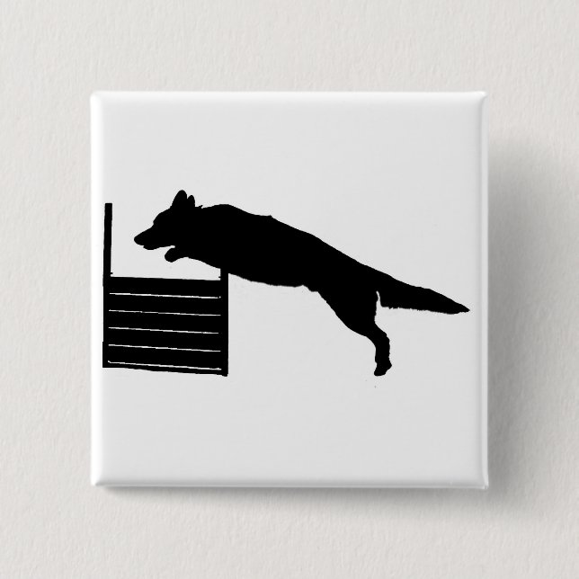 HundeAgility Button (Vorderseite)