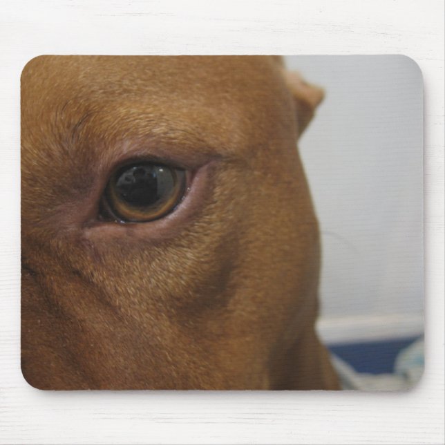 Hundeauge Mousepad (Vorne)