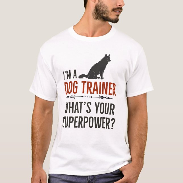 Hundeausbilder T-Shirt (Vorderseite)