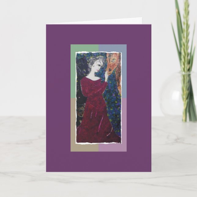 HundeBeileids-Karte Karte (Vorderseite)