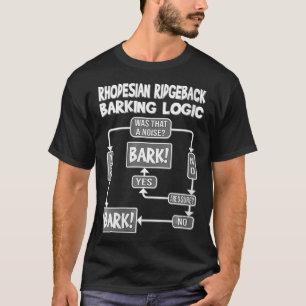 Hundebellen-Logik der Frauen, lustiges Hundegesche T-Shirt