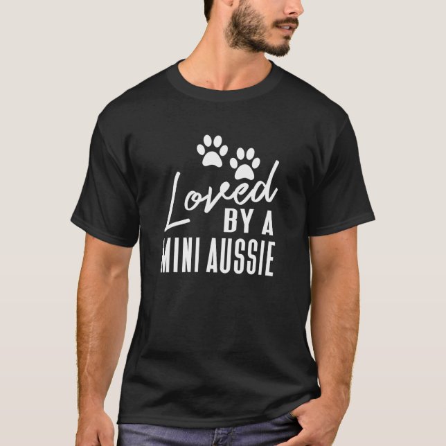 Hundebesitzer der Miniaturhütte T-Shirt (Vorderseite)