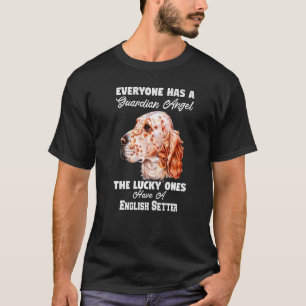 Hundebesitzer des englischen Setters Jeder hat ein T-Shirt