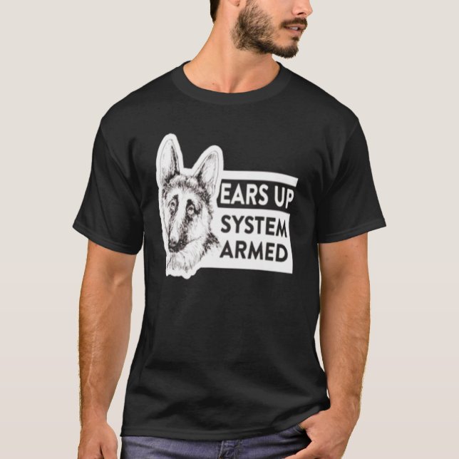Hundebesitzer des Ohrsystems T-Shirt (Vorderseite)