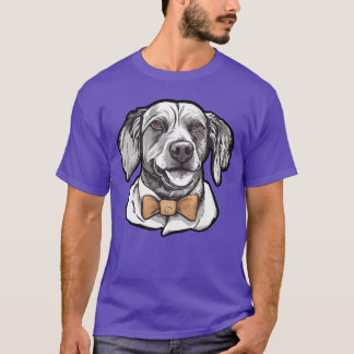 Hundebesitzer führen ihren vierbeinigen Freund spa T-Shirt
