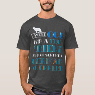 Hundebesitzer geben Haustiere deutscher Hirte T-Shirt